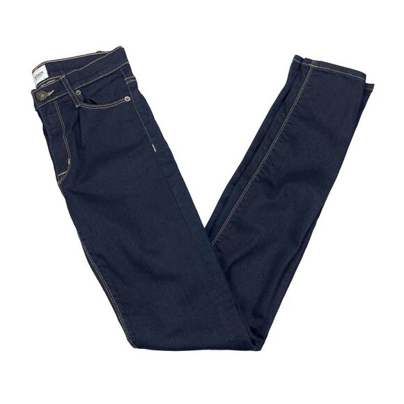 HUDSON Jeans High Waisted Tilda Straight Leg Jean Sz 24 Navy - Picture 3 of 8
